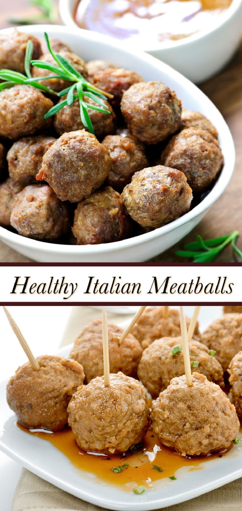 Healthy Italian Turkey Meatballs