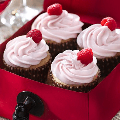 Rosé Wine Cupcakes  Recipe