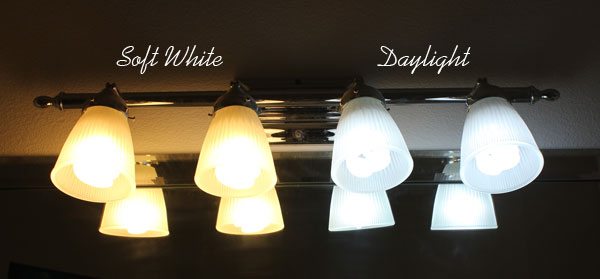 Soft White vs Daylight Light Bulbs