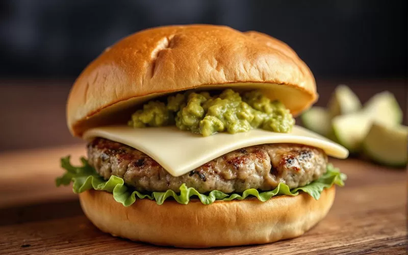 spicy-swiss-bacon-burger-gl Hamburger Recipe