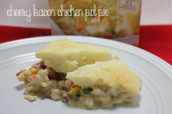 Cheesy Bacon Chicken Pot Pie