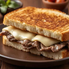 Italian Cubed Steak Sandwich