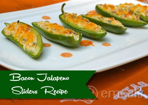 Bacon Jalapeno Sliders Recipe