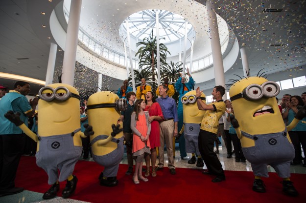 First Guests at Cabana Bay