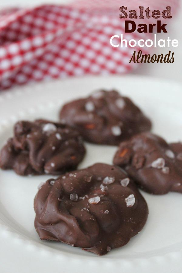 Salted Dark Chocolate Almonds Recipe