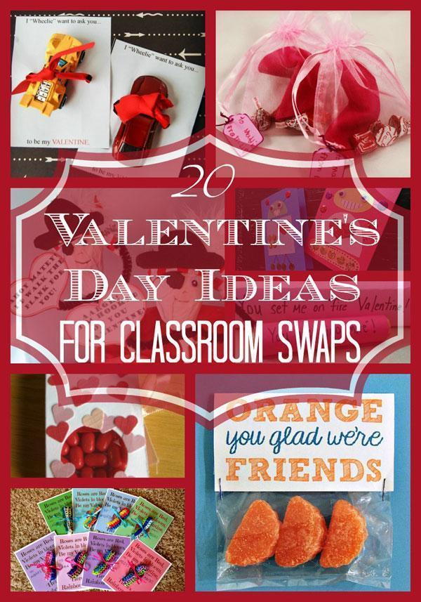 20 Valentine's Day Ideas for Classroom Gifts and More