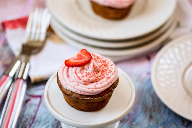 Strawberry Cupcakes Recipe