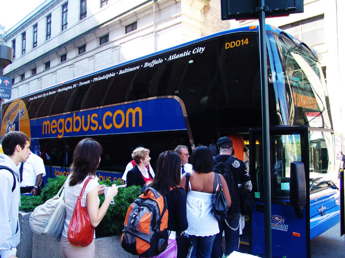 megabus.com DIstracted Driving Awarness Month