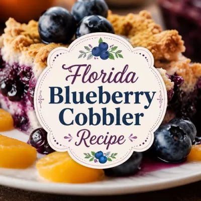 Florida Blueberry Cobbler Recipe: Freshness of Blueberries