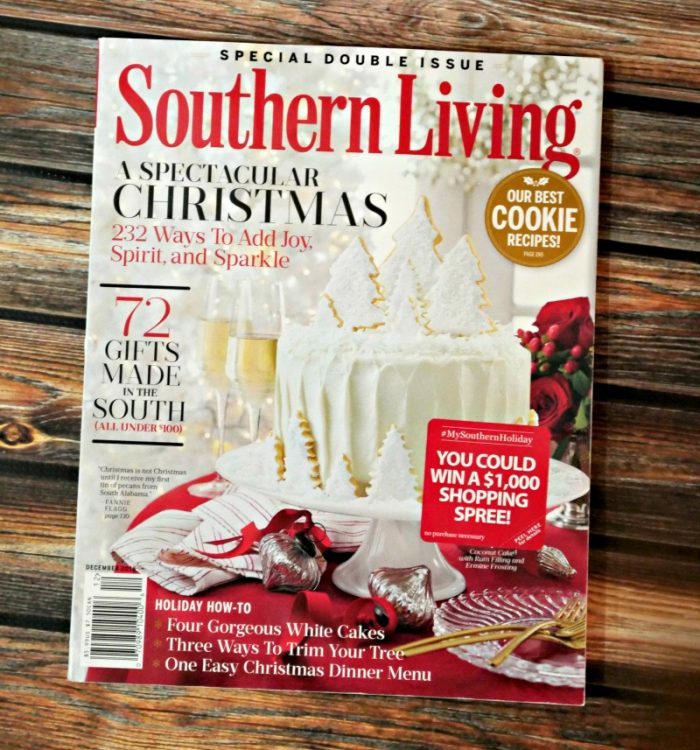 Southern Living December Issue Holiday Inspired