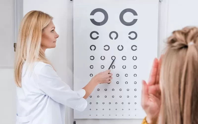 Regular eye tests