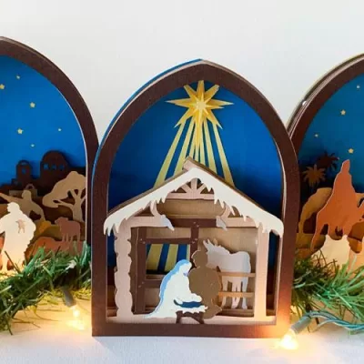 DYI Nativity Scene Craft Project