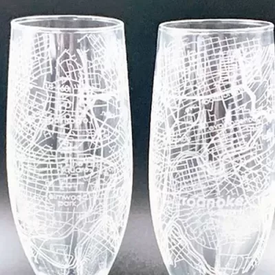 Unique Champagne Flutes from Well Told