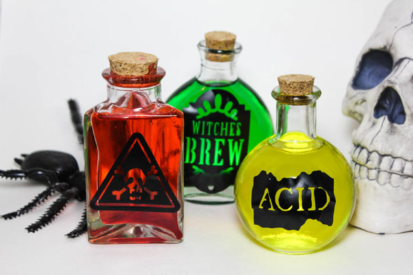 Halloween Potion Bottle Craft