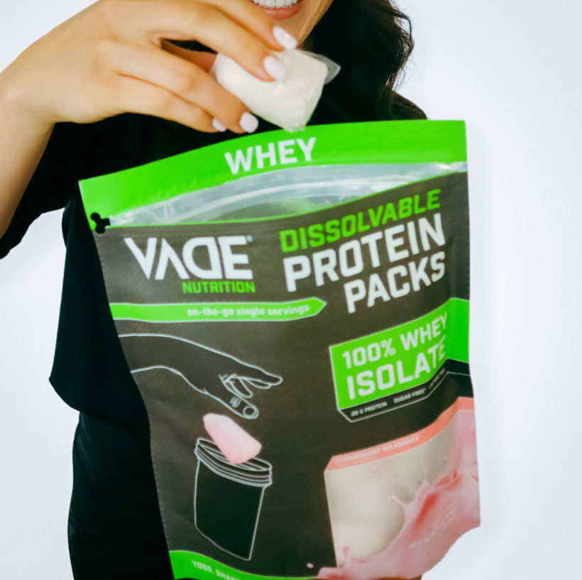VADE Nutrition Review Dissolvable Protein Packs Review