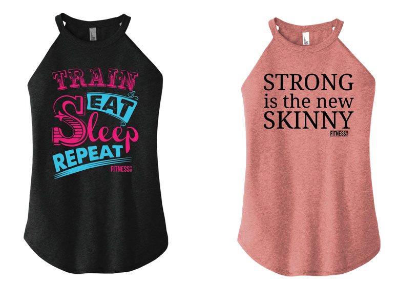 Strong is the New Skinny Athletic Tank Top Gym Top Muscle Tank Top