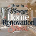 Decorative title reading How to Manage Home Renovation Stress.