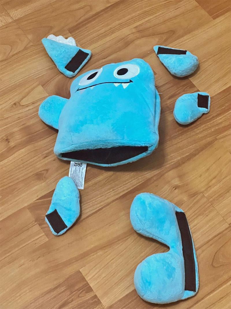 Self-Repairing Dog Toy: Tearribles 