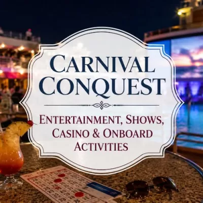 Carnival Conquest Entertainment, Shows, Casino & Onboard Activities