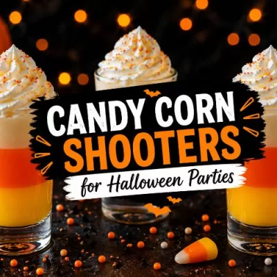 Candy Corn Shooter Recipe for Halloween Parties