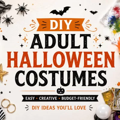 Easy DIY Adult Halloween Costumes