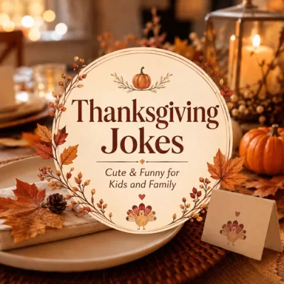 Cute and Funny Thanksgiving Jokes for Kids and Family