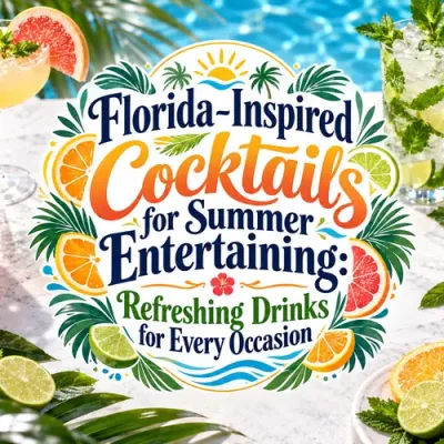 Florida-Inspired Cocktails for Summer Entertaining: Refreshing Drinks for Every Occasion