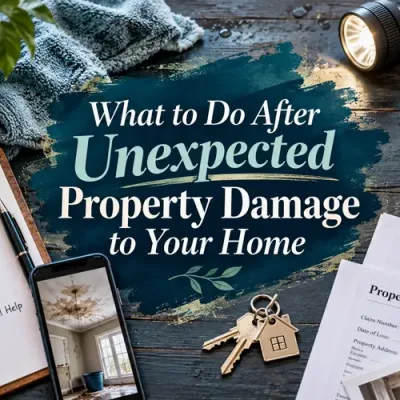 What to Do After Unexpected Property Damage to Your Home