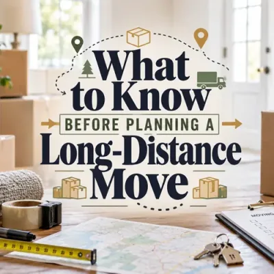 What to Know Before Planning a Long-Distance Move