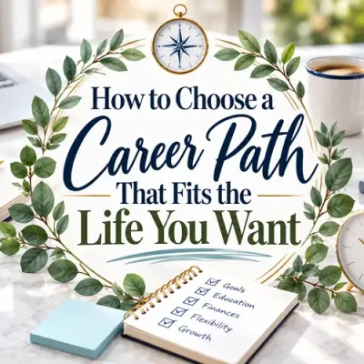 How to Choose a Career Path That Fits the Life You Want