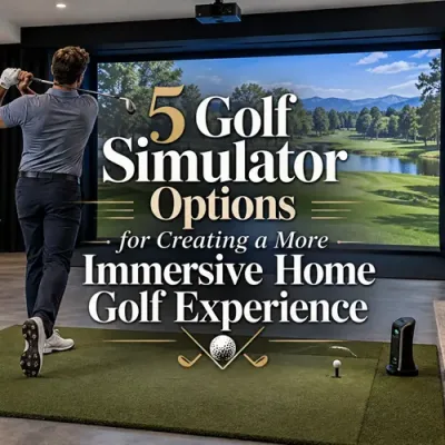 5 Golf Simulator Options for Creating a More Immersive Home Golf Experience