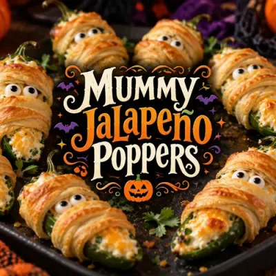 Mummy Jalapeño Poppers: A Fun and Spooky Halloween Appetizer
